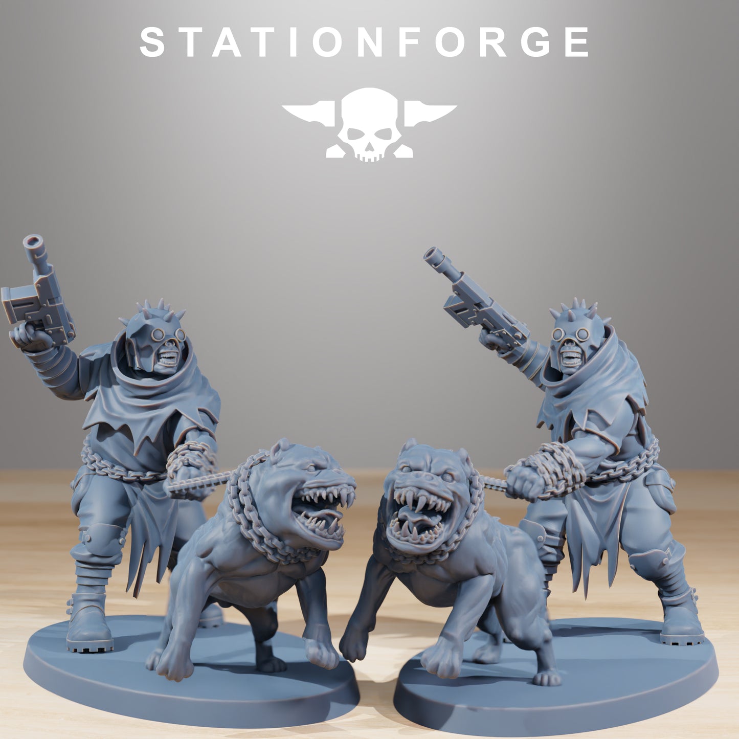 Foto del producto Tabletop 28mm The Printing Goes Ever On (TPGEO) 0: Nómadas Guardianes Corruptos