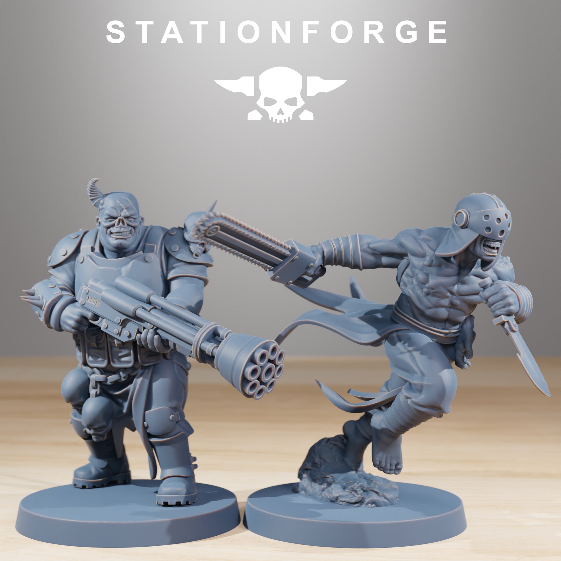 Foto del producto Tabletop 28mm The Printing Goes Ever On (TPGEO) 0: Nómadas Guardianes Corruptos