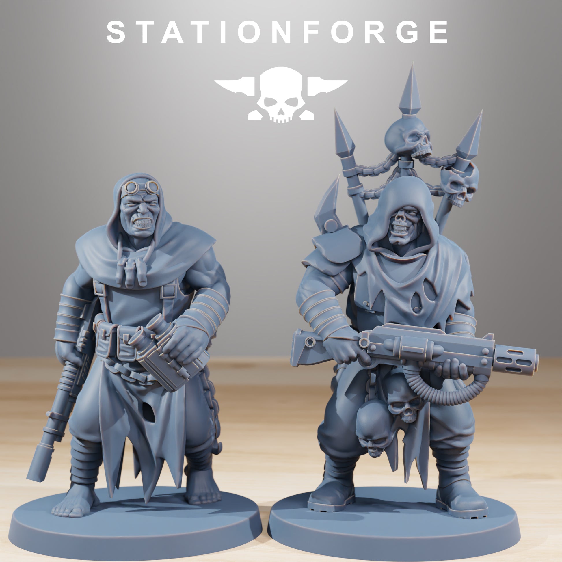 Foto del producto Tabletop 28mm The Printing Goes Ever On (TPGEO) 0: Nómadas Guardianes Corruptos
