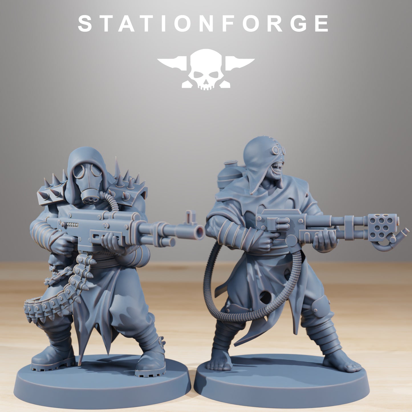 Foto del producto Tabletop 28mm The Printing Goes Ever On (TPGEO) 0: Nómadas Guardianes Corruptos