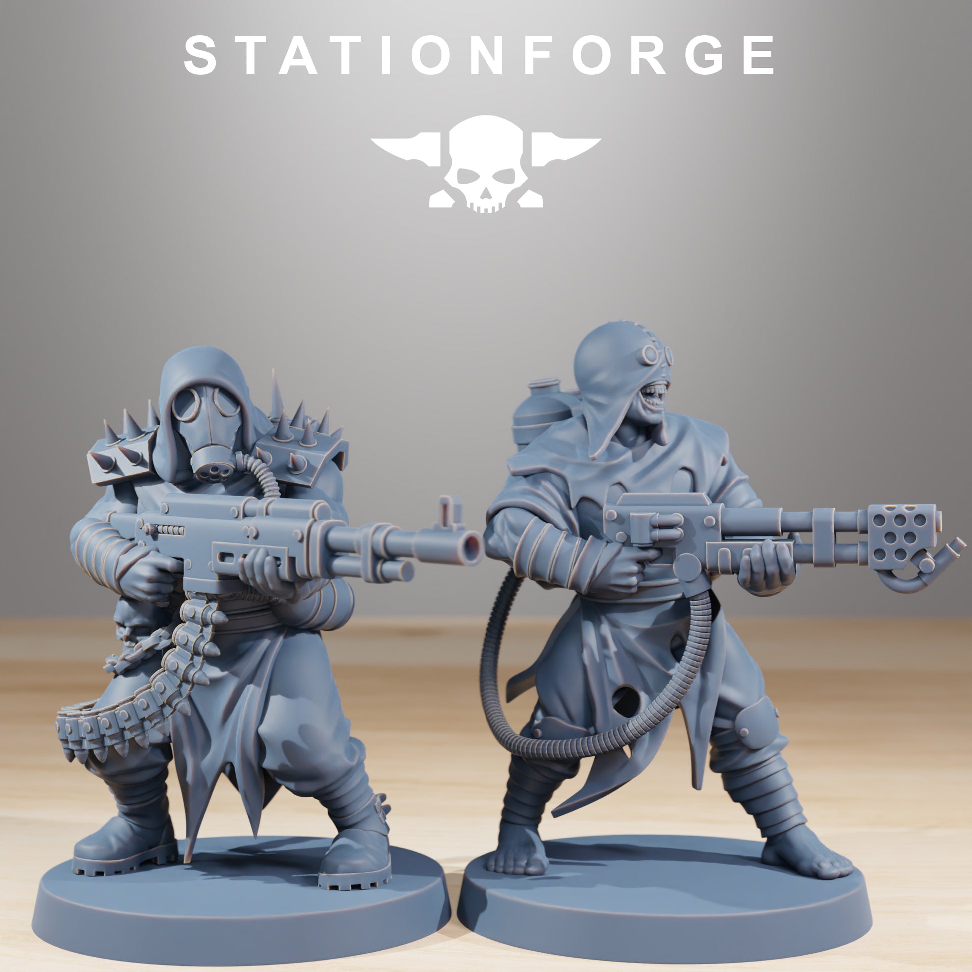 Foto del producto Tabletop 28mm The Printing Goes Ever On (TPGEO) 0: Nómadas Guardianes Corruptos