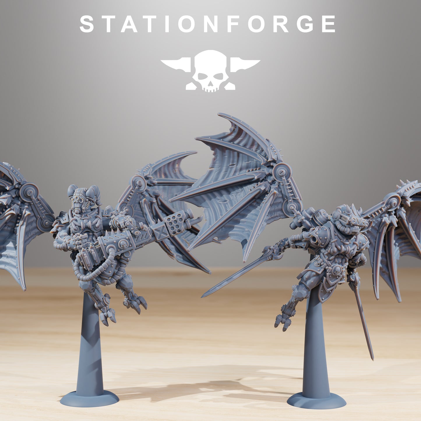 Foto del producto Tabletop 28mm The Printing Goes Ever On (TPGEO) 0: Pythonicus Flyers
