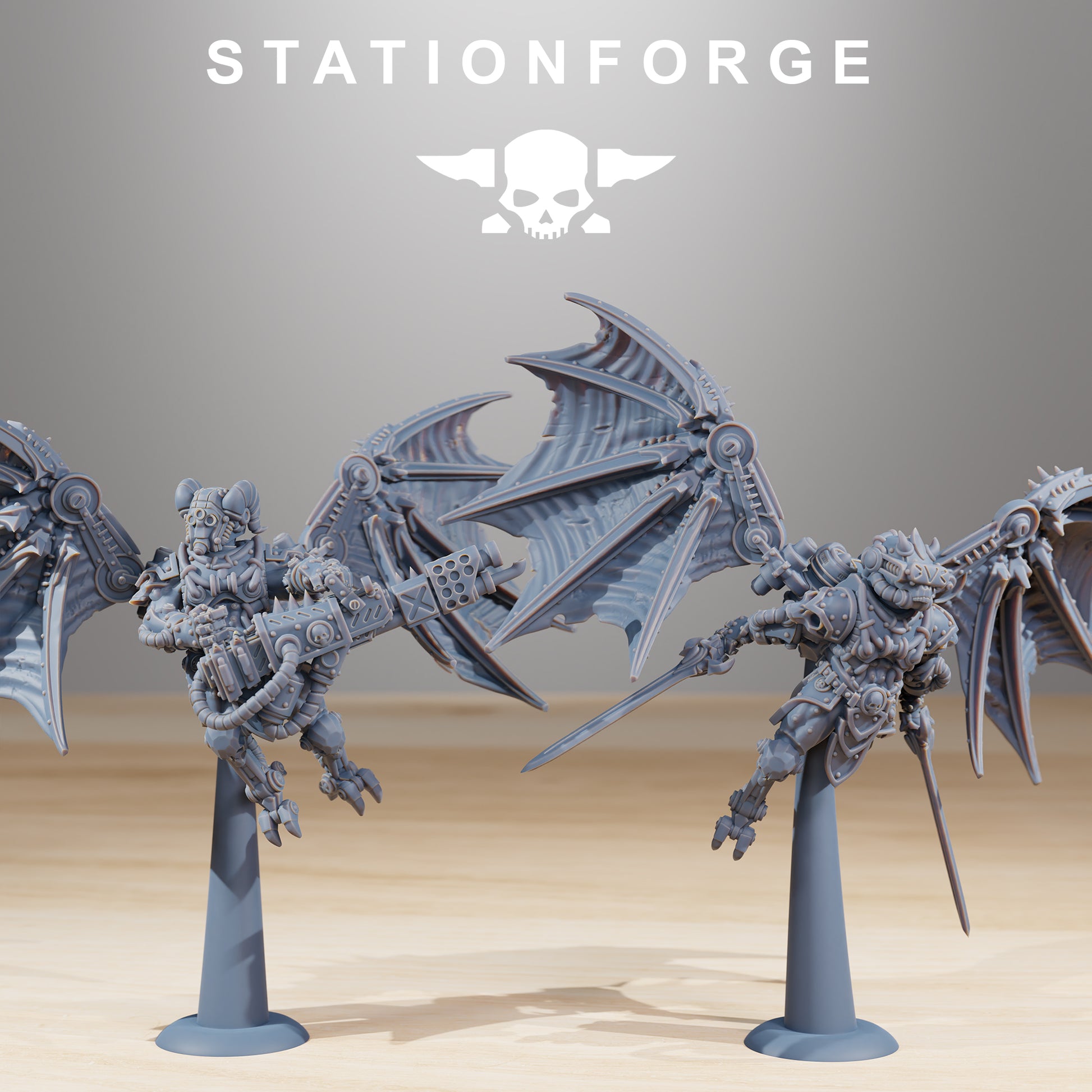 Foto del producto Tabletop 28mm The Printing Goes Ever On (TPGEO) 0: Pythonicus Flyers