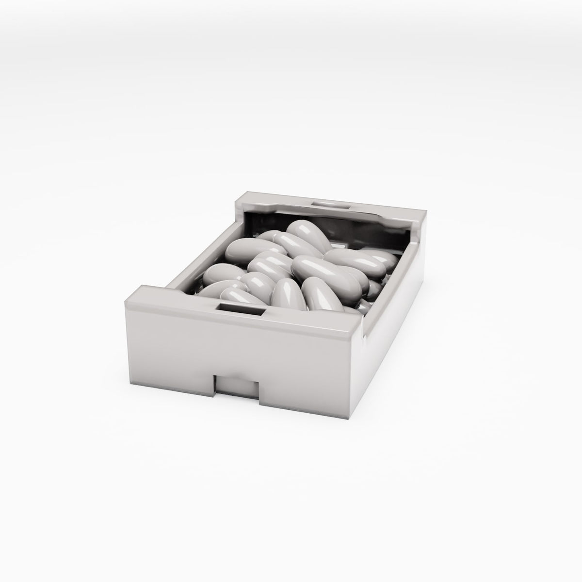 Foto de producto de diorama y modelismo 0: Diorama de mercado: caja de venta llena de mercancías (Ref. 791D)