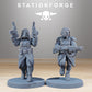 Foto del producto Tabletop 28mm The Printing Goes Ever On (TPGEO) 0: Hermanas de Guerra GrimGuard