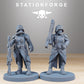 Foto del producto Tabletop 28mm The Printing Goes Ever On (TPGEO) 0: Hermanas de Guerra GrimGuard