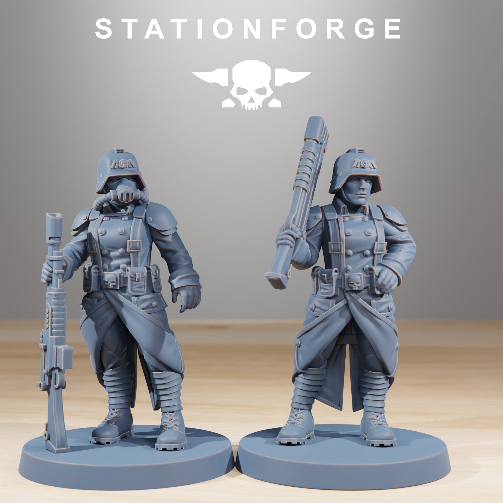 Foto del producto Tabletop 28mm The Printing Goes Ever On (TPGEO) 0: Hermanas de Guerra GrimGuard