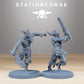 Foto del producto Tabletop 28mm The Printing Goes Ever On (TPGEO) 0: Guardias Corruptos Caminantes