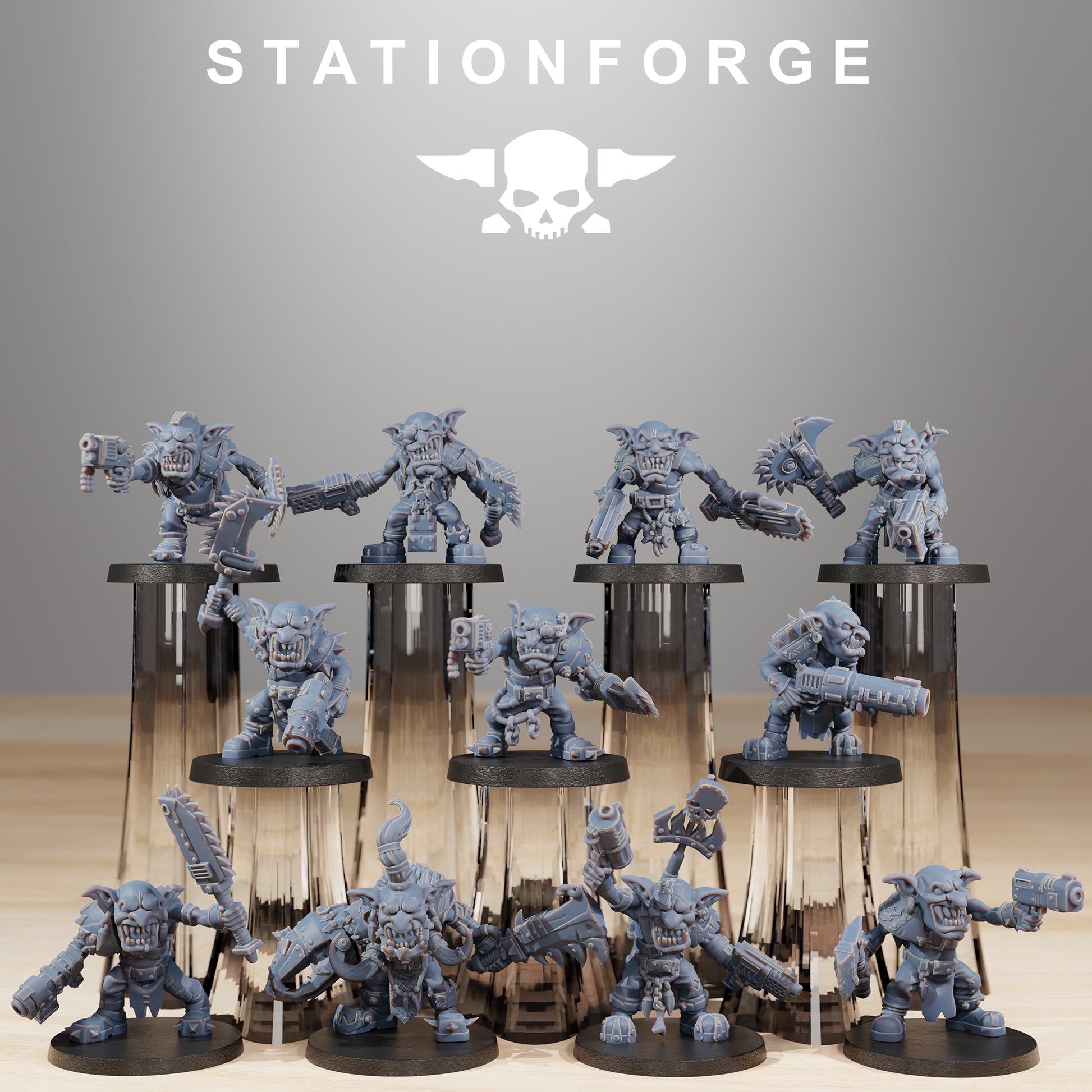 Foto del producto Tabletop 28mm The Printing Goes Ever On (TPGEO) 0: Berserkers Gobs