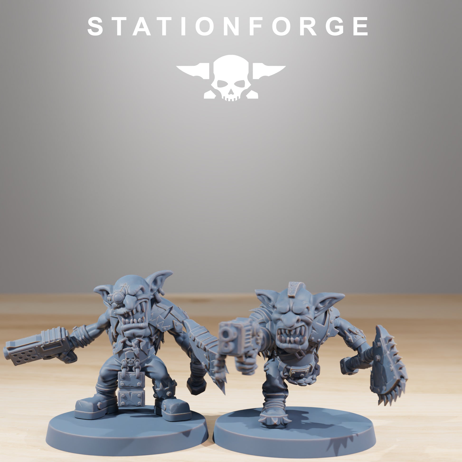 Foto del producto Tabletop 28mm The Printing Goes Ever On (TPGEO) 0: Berserkers Gobs