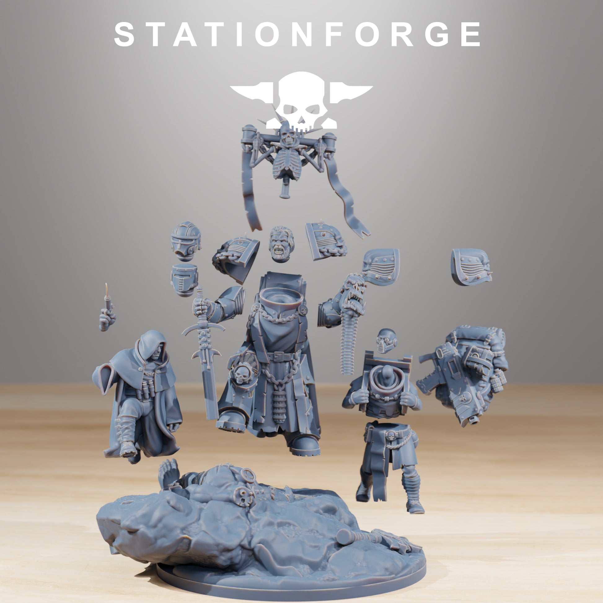Foto del producto Tabletop 28mm The Printing Goes Ever On (TPGEO) 0: Socratis Gran Maestro