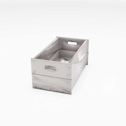 Foto de producto de diorama y modelismo 0: Accesorios para dioramas: caja de mercado y almacenamiento tipo F (Ref. 811D)