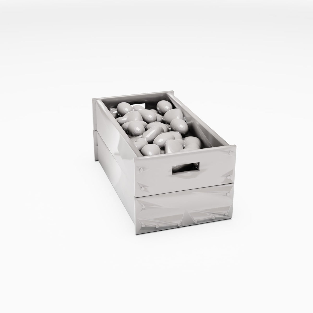 Diorama Modellbau Produktfoto 3: Diorama Markt: Obstkiste mit Marktware (Ref. 812D)