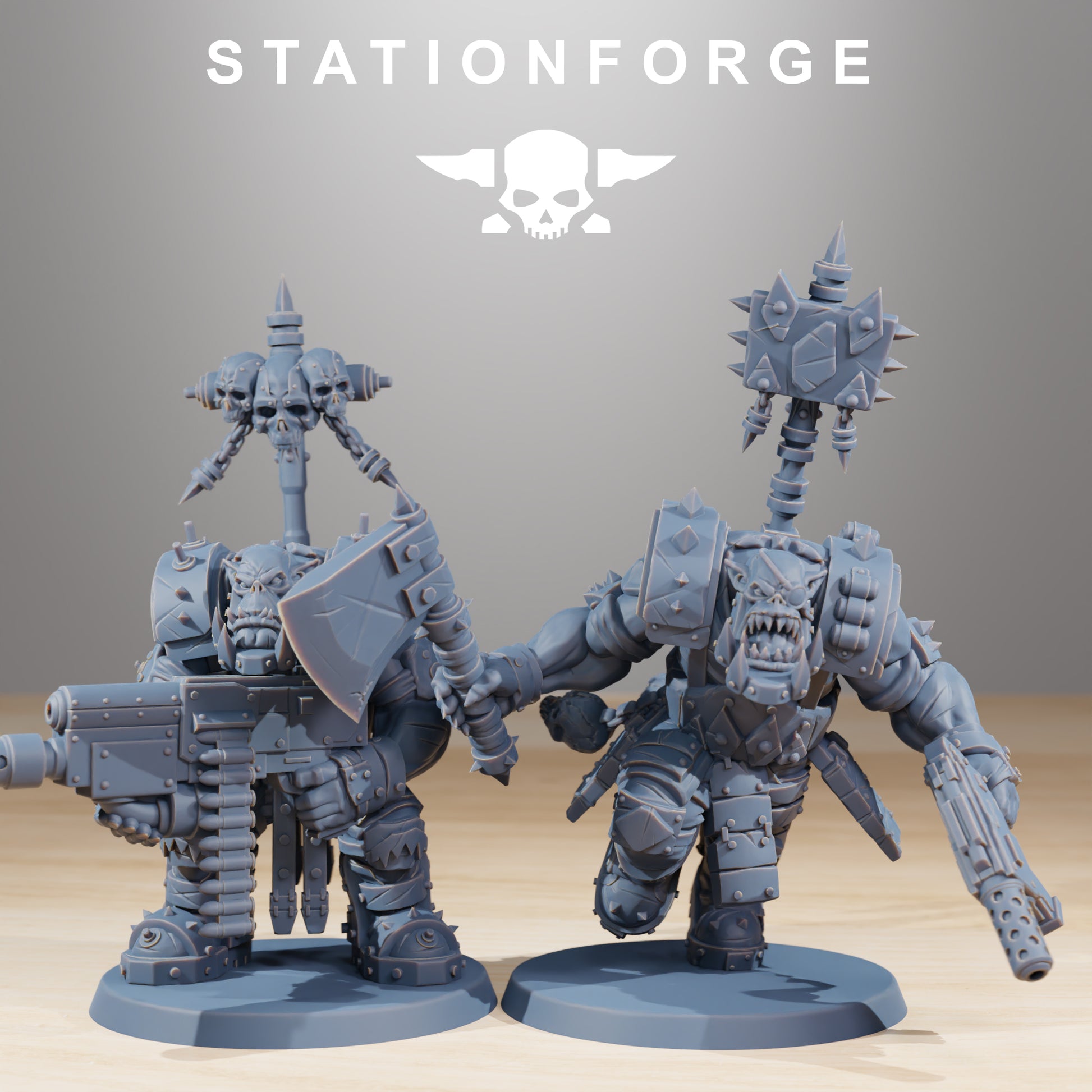 Foto del producto Tabletop 28mm The Printing Goes Ever On (TPGEO) 0: Orkaz SullKrushers