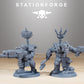 Foto del producto Tabletop 28mm The Printing Goes Ever On (TPGEO) 0: Orkaz SullKrushers