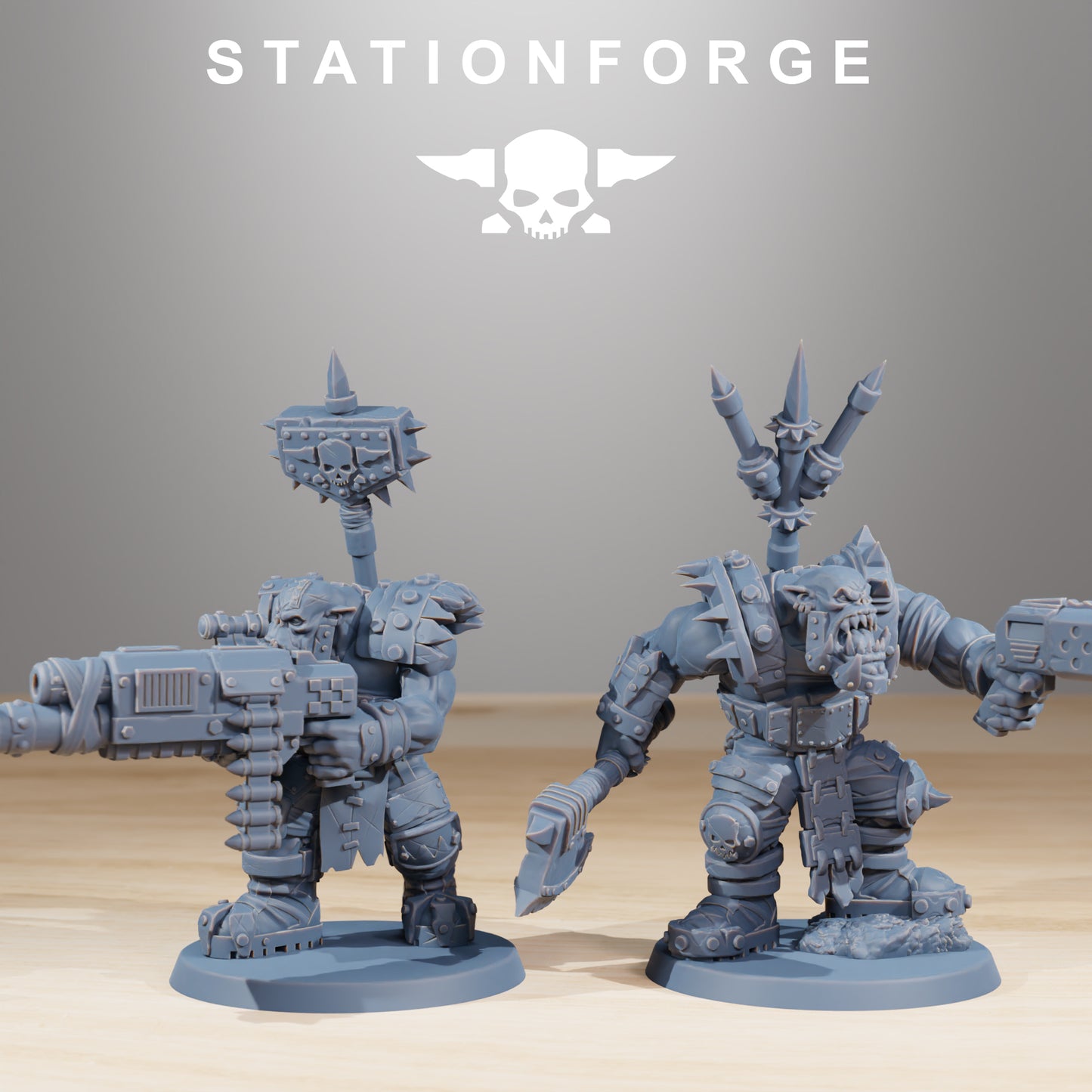 Foto del producto Tabletop 28mm The Printing Goes Ever On (TPGEO) 0: Orkaz SullKrushers
