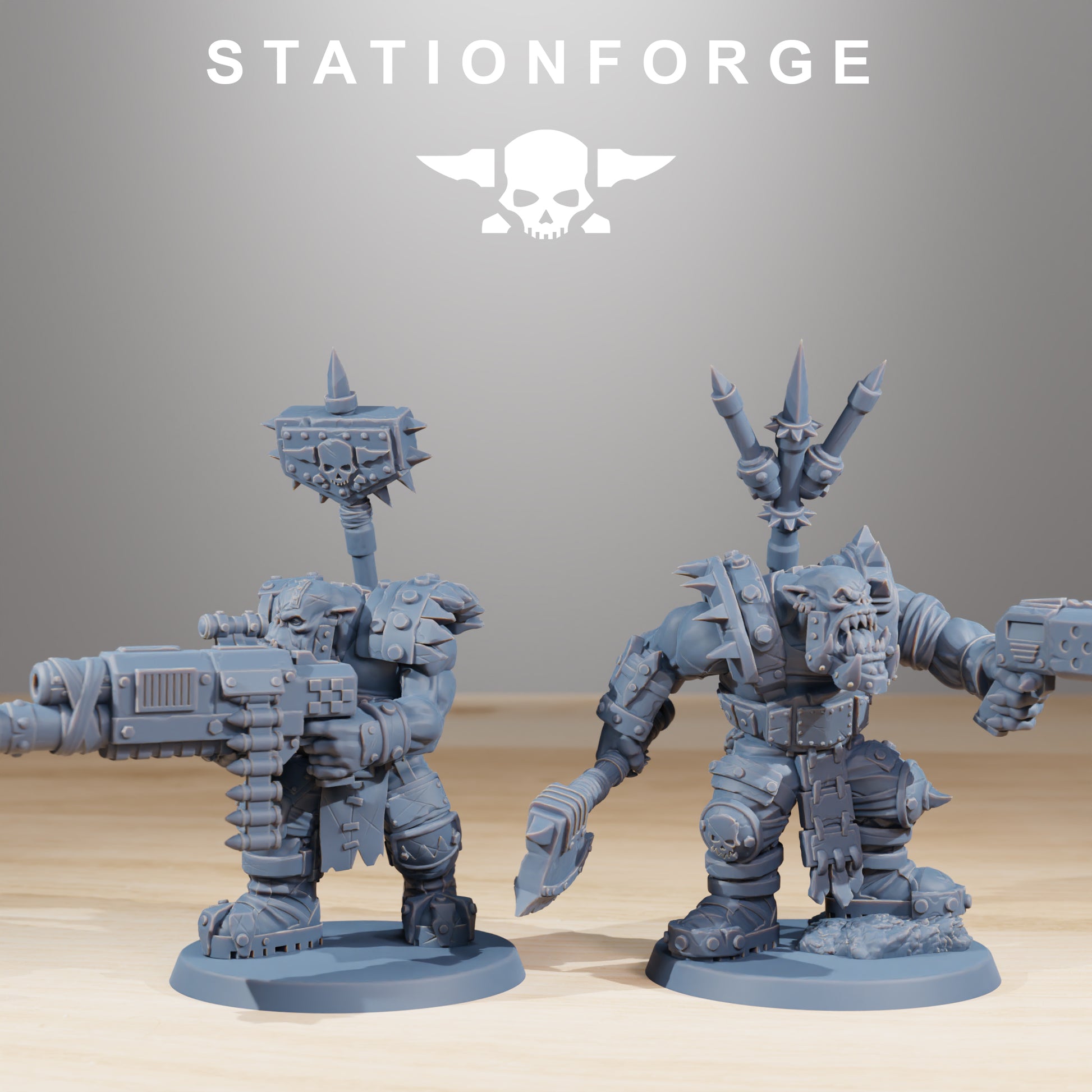 Foto del producto Tabletop 28mm The Printing Goes Ever On (TPGEO) 0: Orkaz SullKrushers