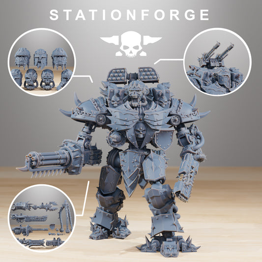 Produktfoto Tabletop 28mm The Printing Goes Ever On (TPGEO)  0: Pythonicus Defender Mk2