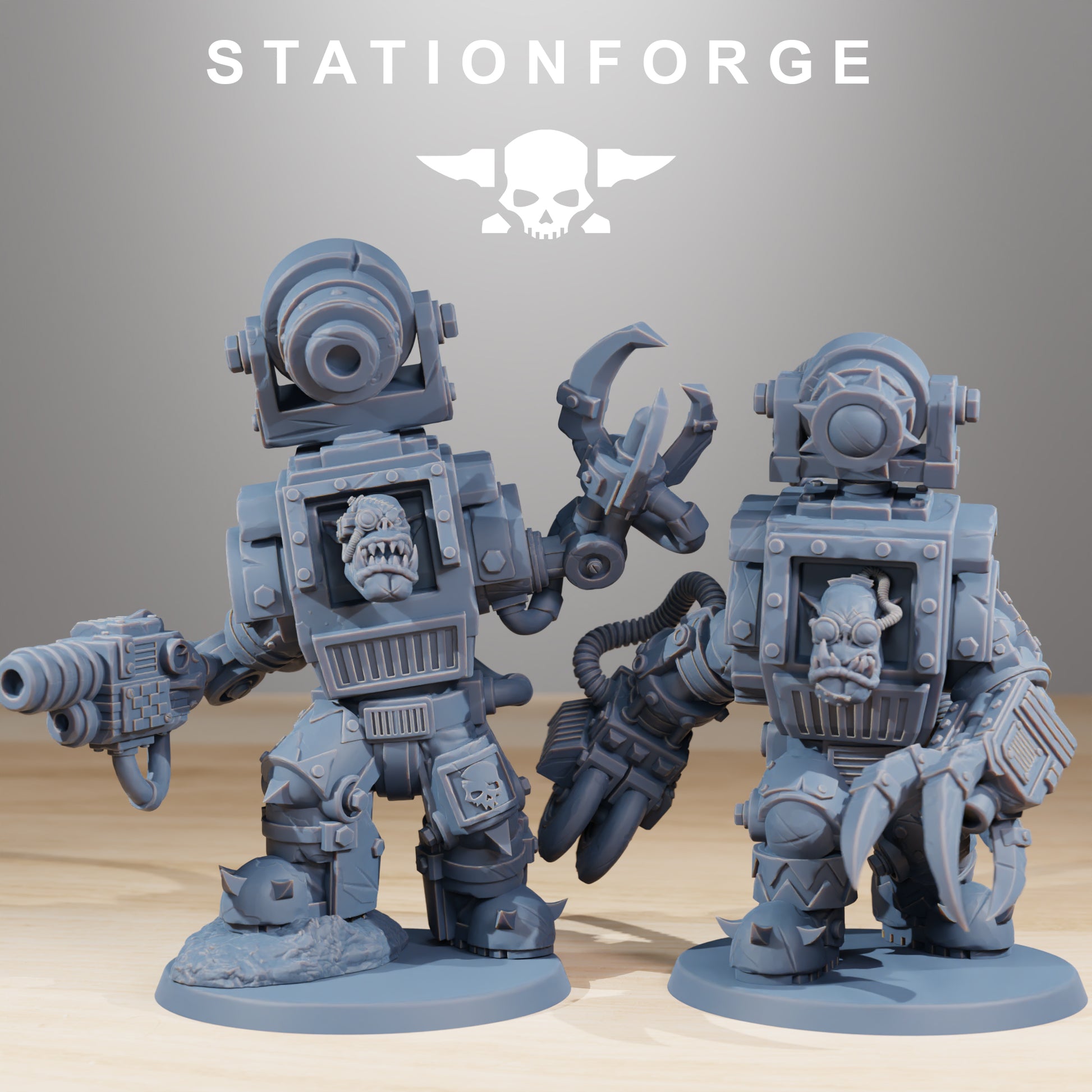 Produktfoto Tabletop 28mm The Printing Goes Ever On (TPGEO)  0: Orkaz Steelbrutes