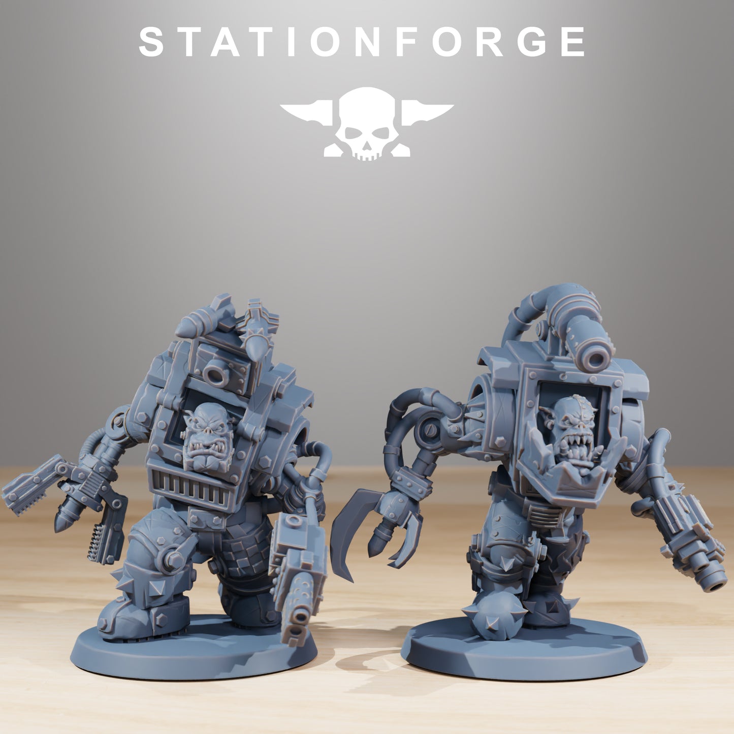 Produktfoto Tabletop 28mm The Printing Goes Ever On (TPGEO)  0: Orkaz Steelbrutes