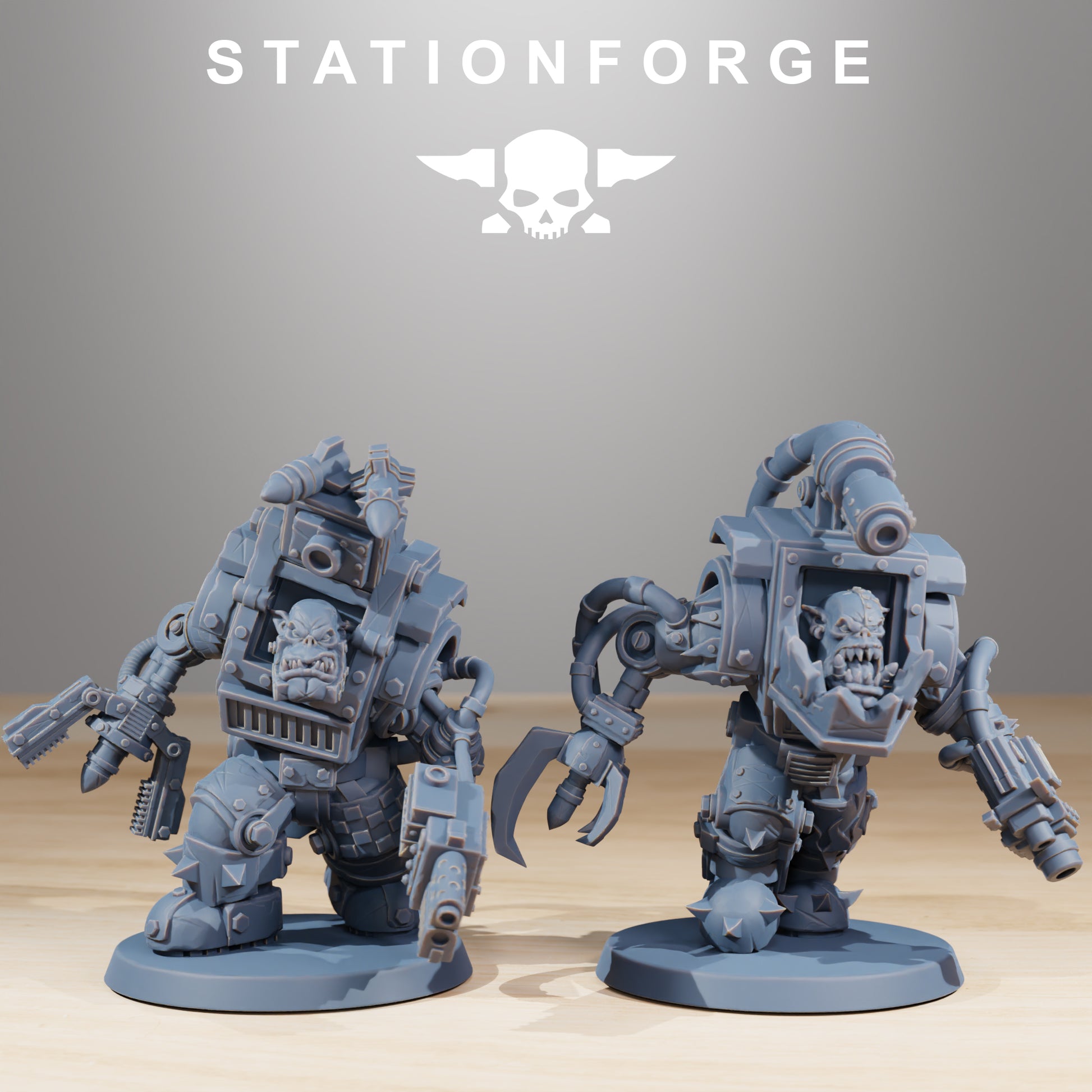 Produktfoto Tabletop 28mm The Printing Goes Ever On (TPGEO)  0: Orkaz Steelbrutes