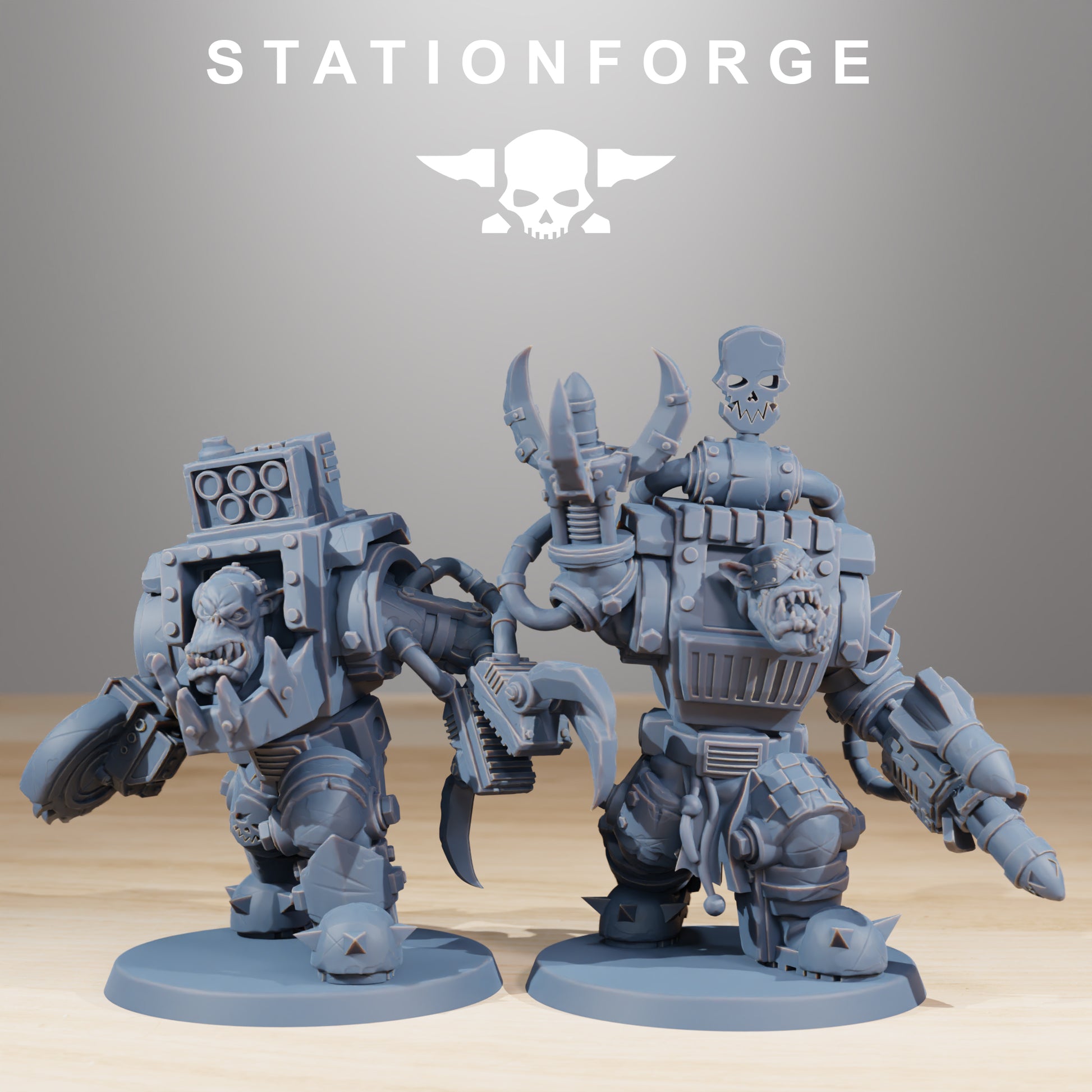 Produktfoto Tabletop 28mm The Printing Goes Ever On (TPGEO)  0: Orkaz Steelbrutes
