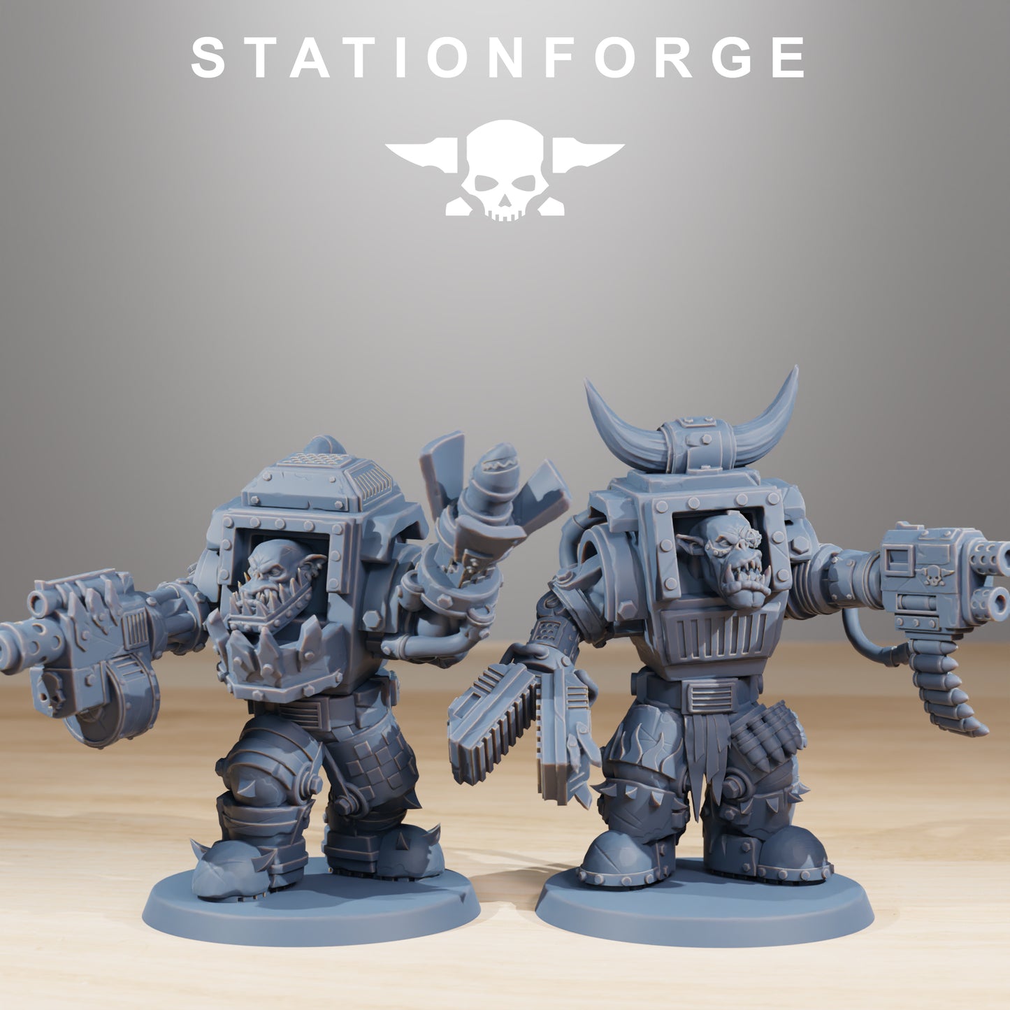 Produktfoto Tabletop 28mm The Printing Goes Ever On (TPGEO)  0: Orkaz Steelbrutes