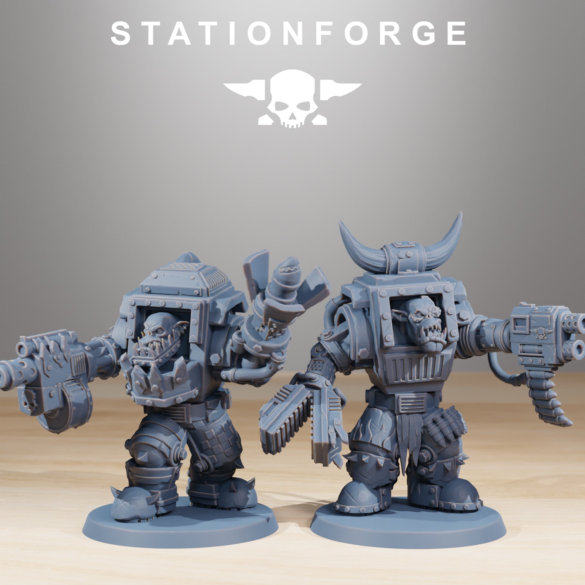 Produktfoto Tabletop 28mm The Printing Goes Ever On (TPGEO)  0: Orkaz Steelbrutes