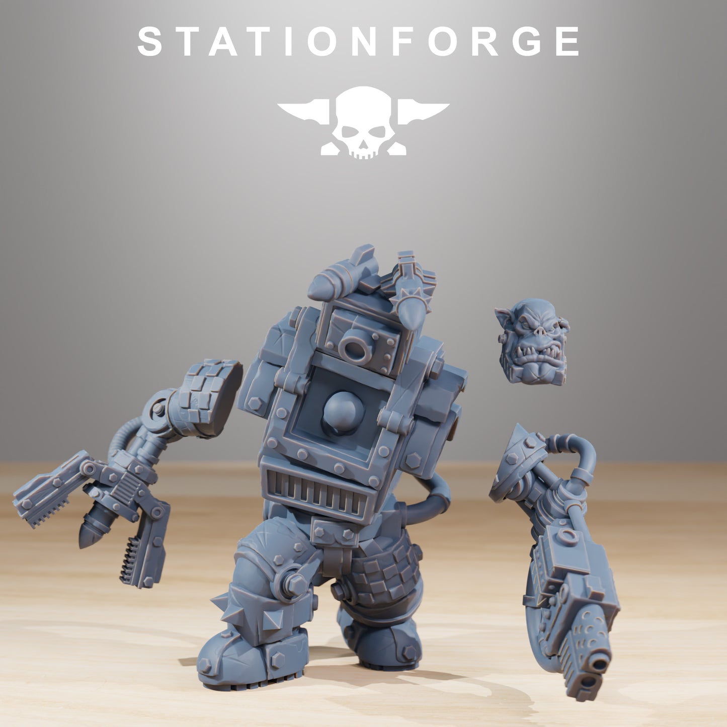 Produktfoto Tabletop 28mm The Printing Goes Ever On (TPGEO)  0: Orkaz Steelbrutes