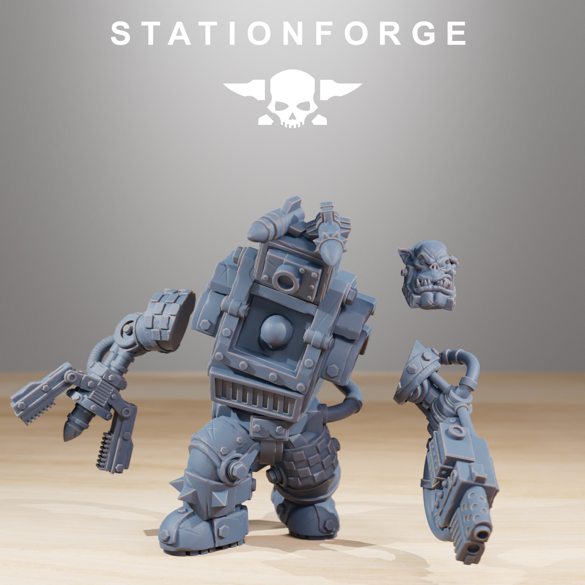 Produktfoto Tabletop 28mm The Printing Goes Ever On (TPGEO)  0: Orkaz Steelbrutes