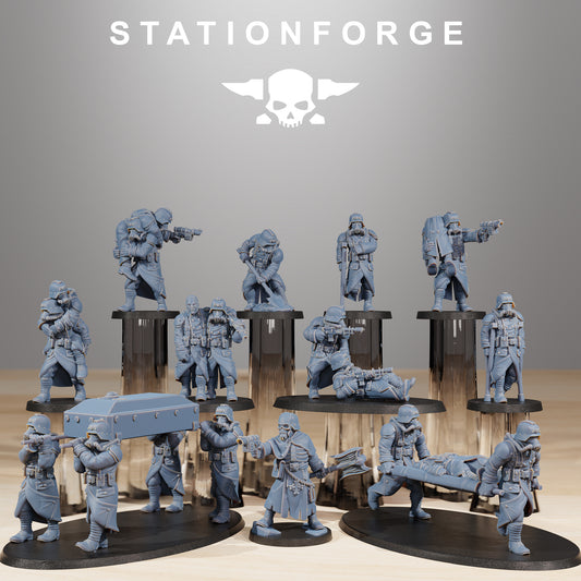 Foto del producto Tabletop 28mm The Printing Goes Ever On (TPGEO) 0: GrimGuard Casualties