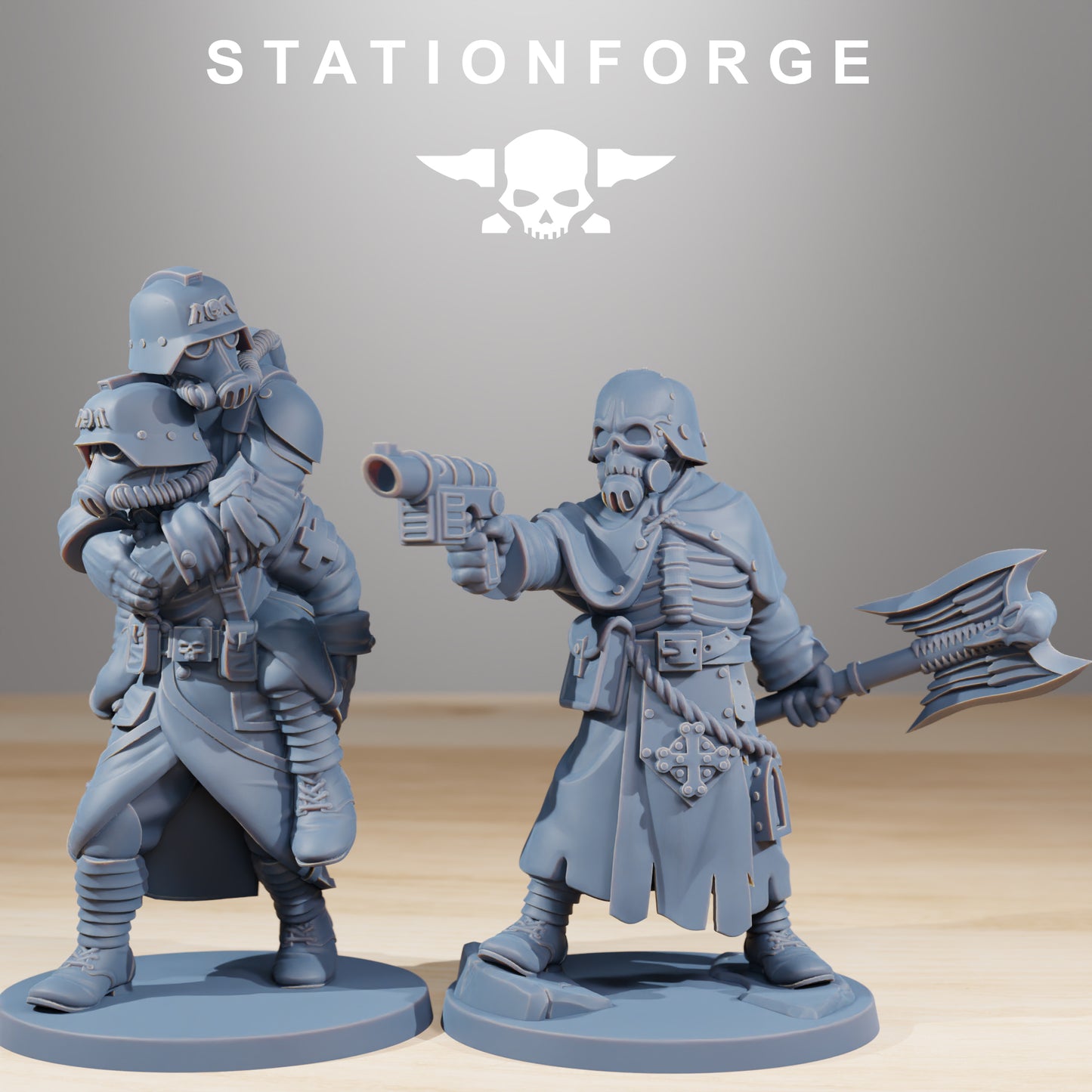 Foto del producto Tabletop 28mm The Printing Goes Ever On (TPGEO) 0: GrimGuard Casualties