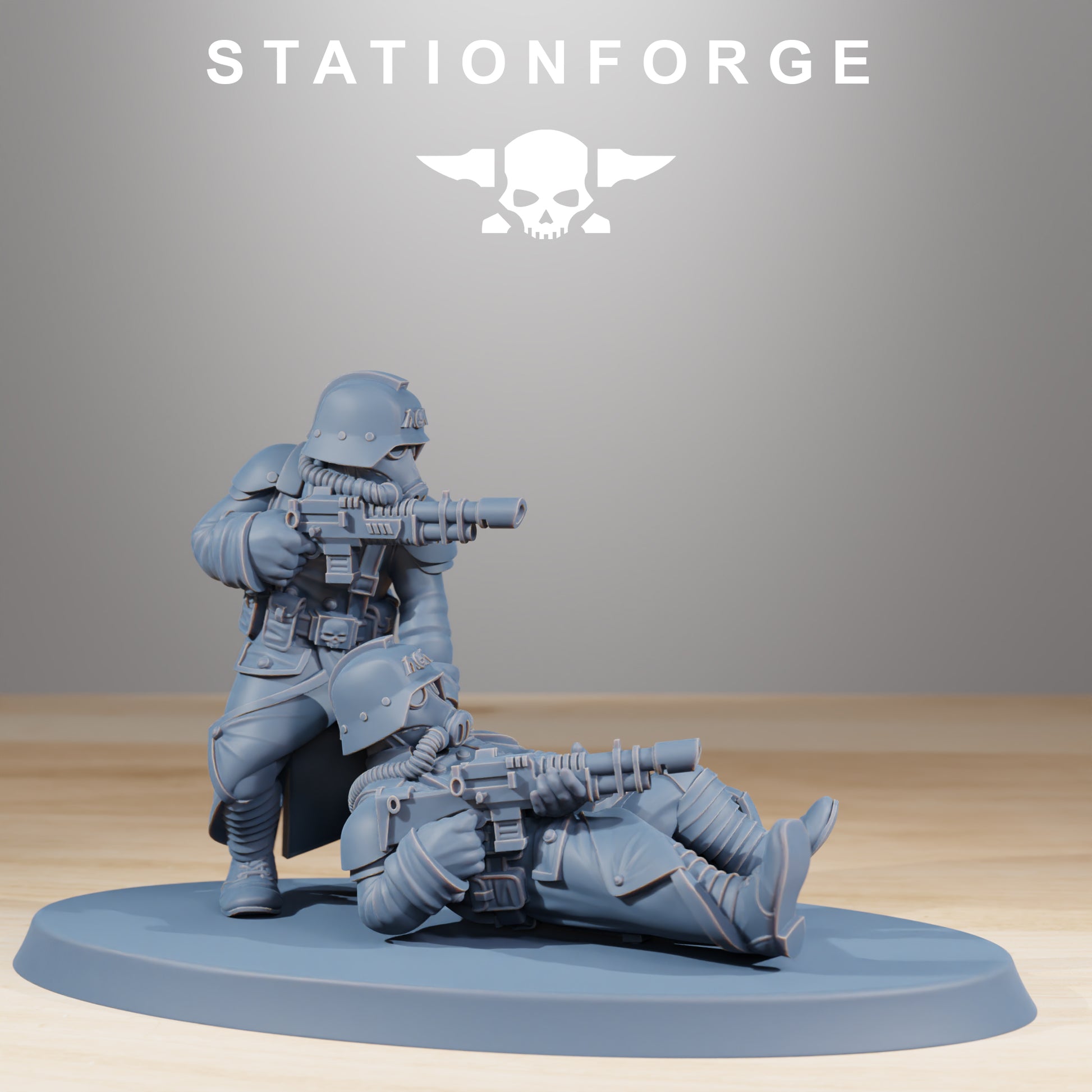 Foto del producto Tabletop 28mm The Printing Goes Ever On (TPGEO) 0: GrimGuard Casualties
