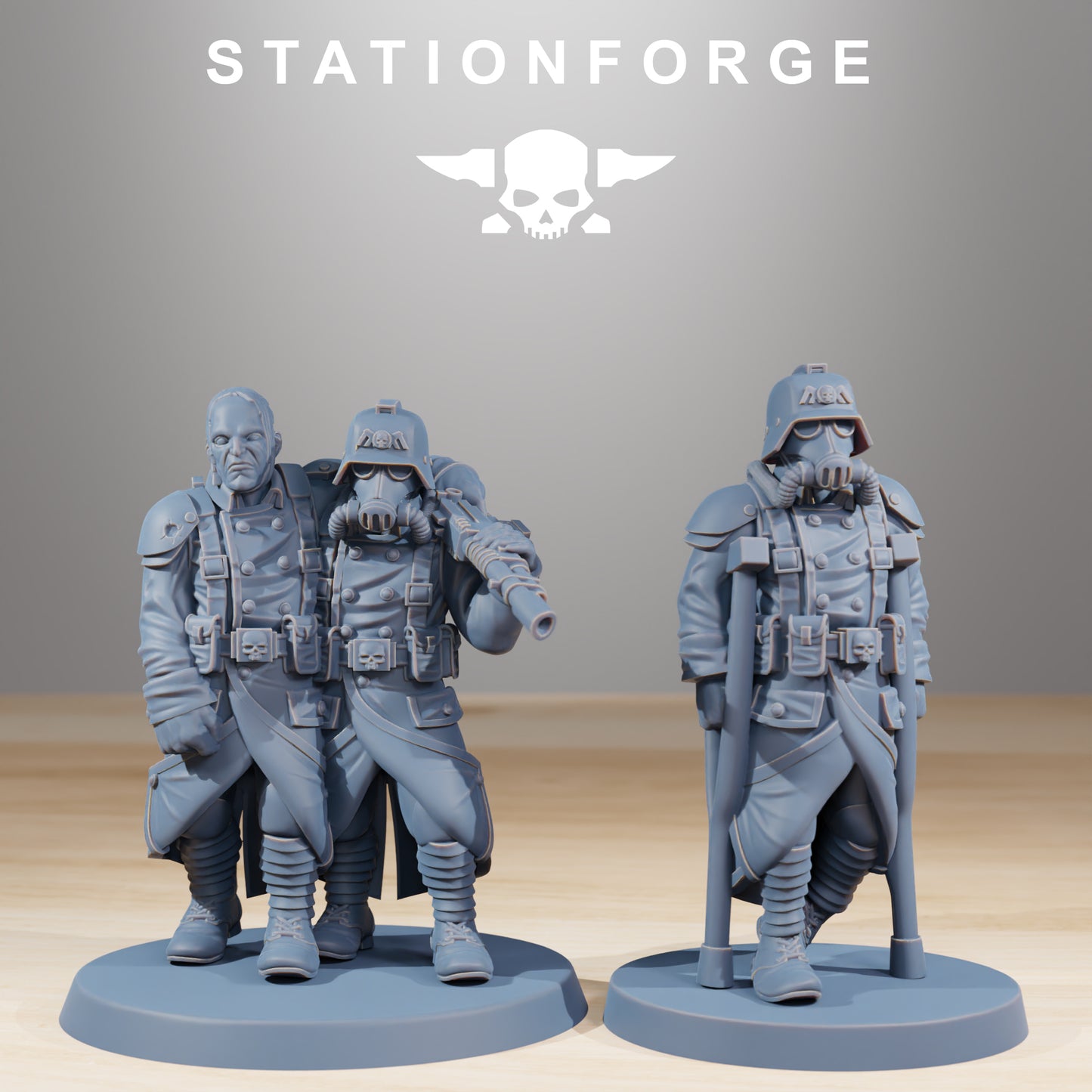 Foto del producto Tabletop 28mm The Printing Goes Ever On (TPGEO) 0: GrimGuard Casualties