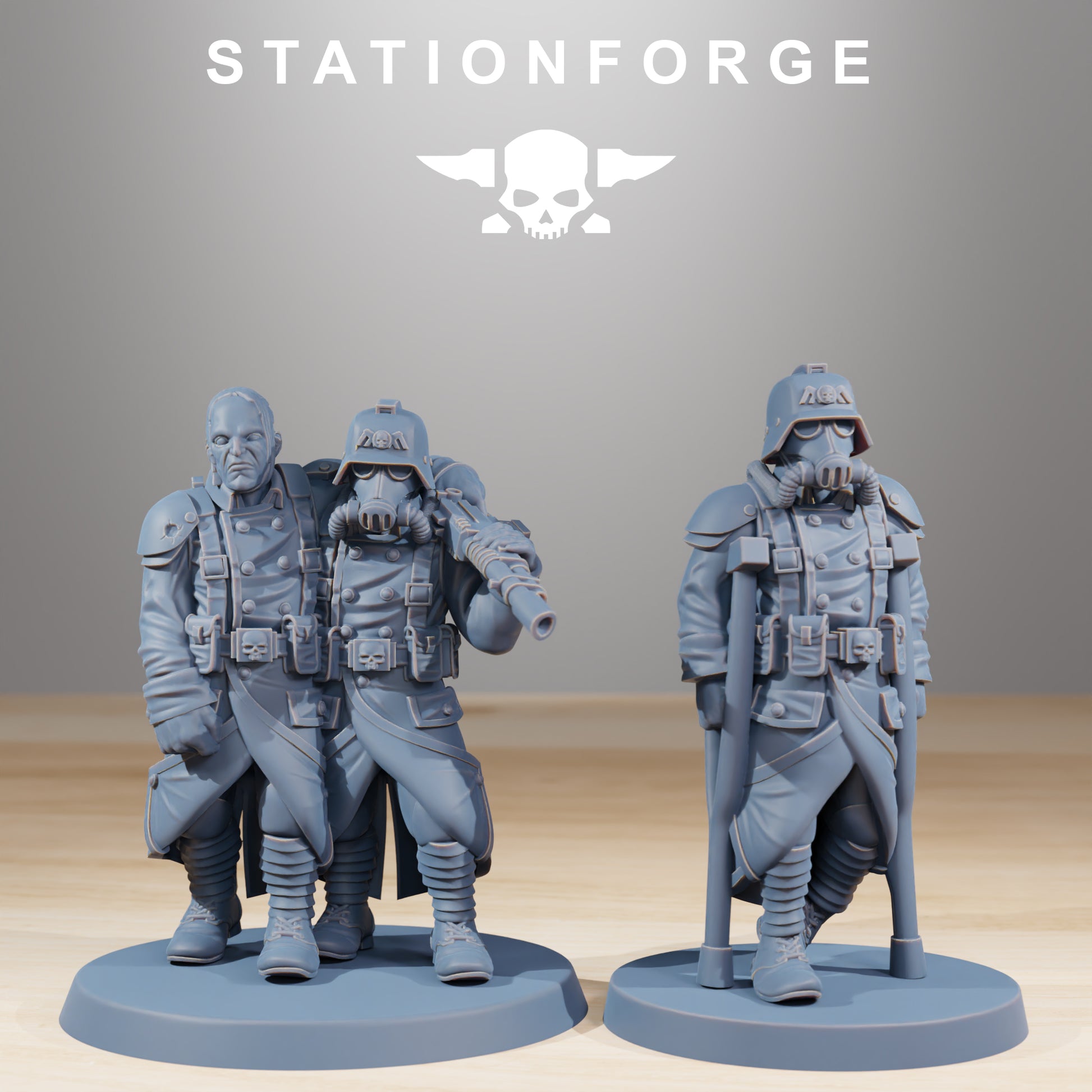 Foto del producto Tabletop 28mm The Printing Goes Ever On (TPGEO) 0: GrimGuard Casualties