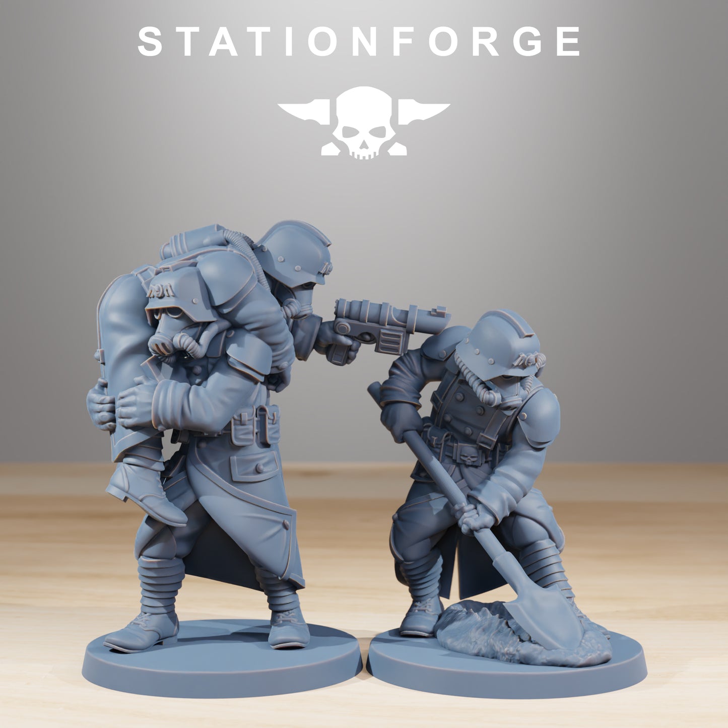 Foto del producto Tabletop 28mm The Printing Goes Ever On (TPGEO) 0: GrimGuard Casualties