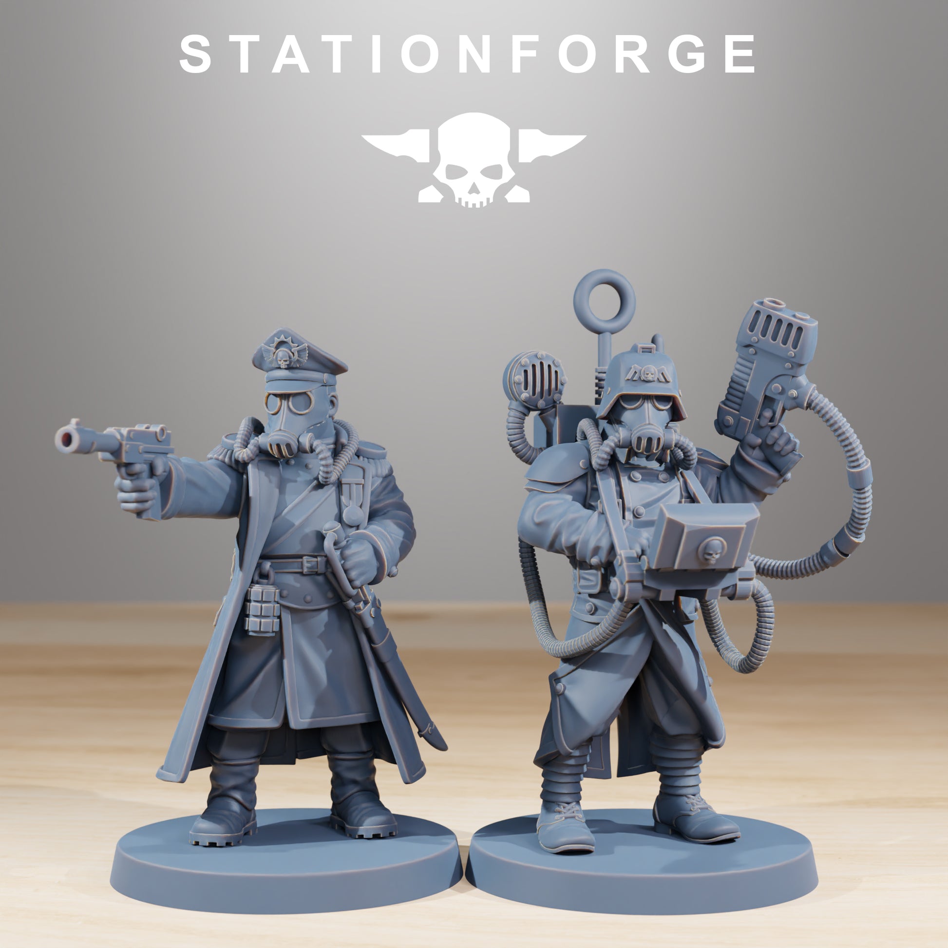 Foto del producto Tabletop 28mm The Printing Goes Ever On (TPGEO) 0: Combatientes GrimGuard