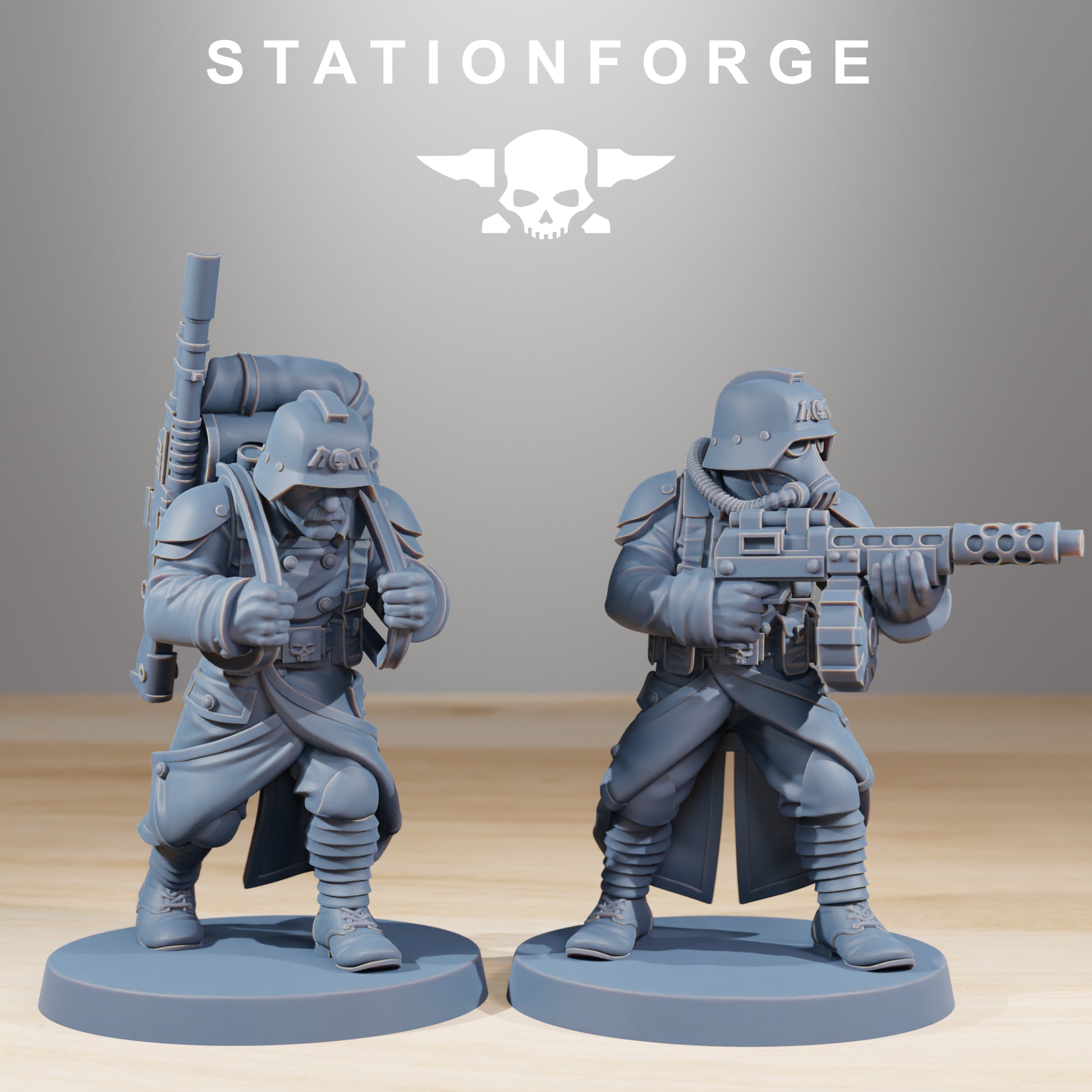 Foto del producto Tabletop 28mm The Printing Goes Ever On (TPGEO) 0: Combatientes GrimGuard