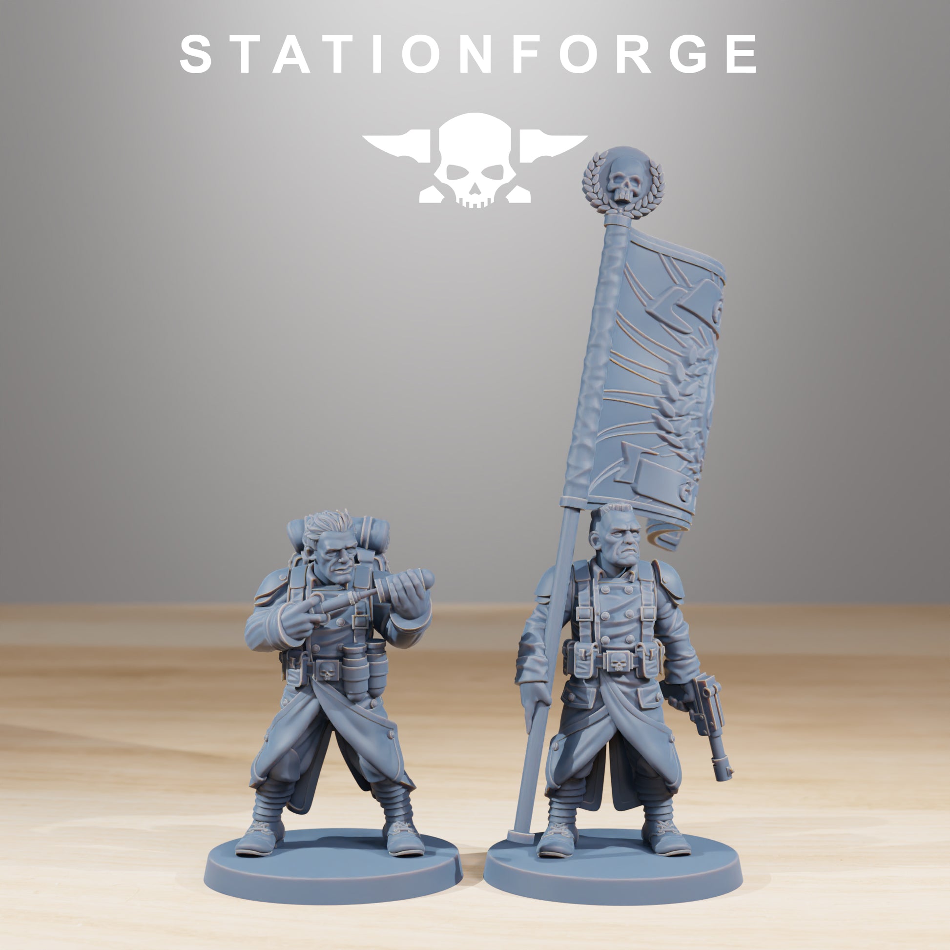 Foto del producto Tabletop 28mm The Printing Goes Ever On (TPGEO) 0: Combatientes GrimGuard