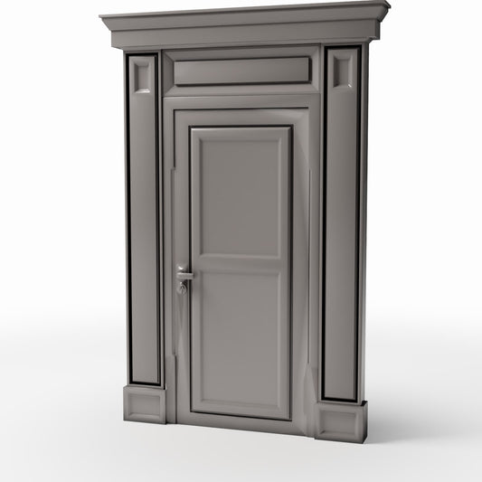 Foto de producto de diorama y modelismo 0: Arquitectura para dioramas: puerta interior neoclásica (Ref. 847D)