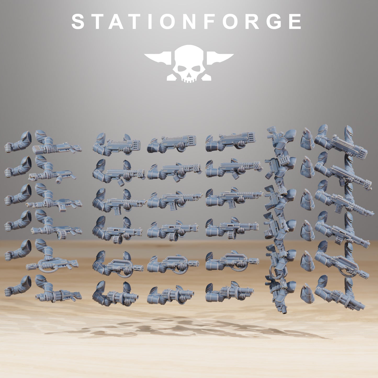 Foto del producto Tabletop 28mm The Printing Goes Ever On (TPGEO) 0: Kit de Constructor de Infantería Vaskar