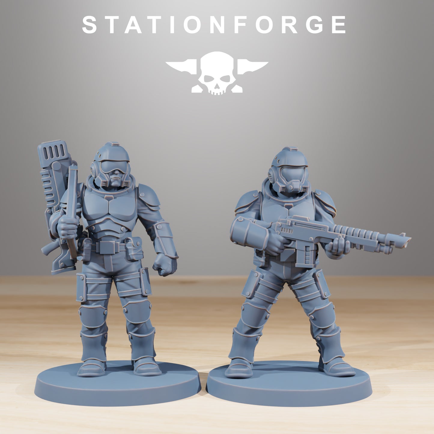 Foto del producto Tabletop 28mm The Printing Goes Ever On (TPGEO) 0: Kit de Constructor de Infantería Vaskar