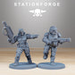 Foto del producto Tabletop 28mm The Printing Goes Ever On (TPGEO) 0: Kit de Constructor de Infantería Vaskar