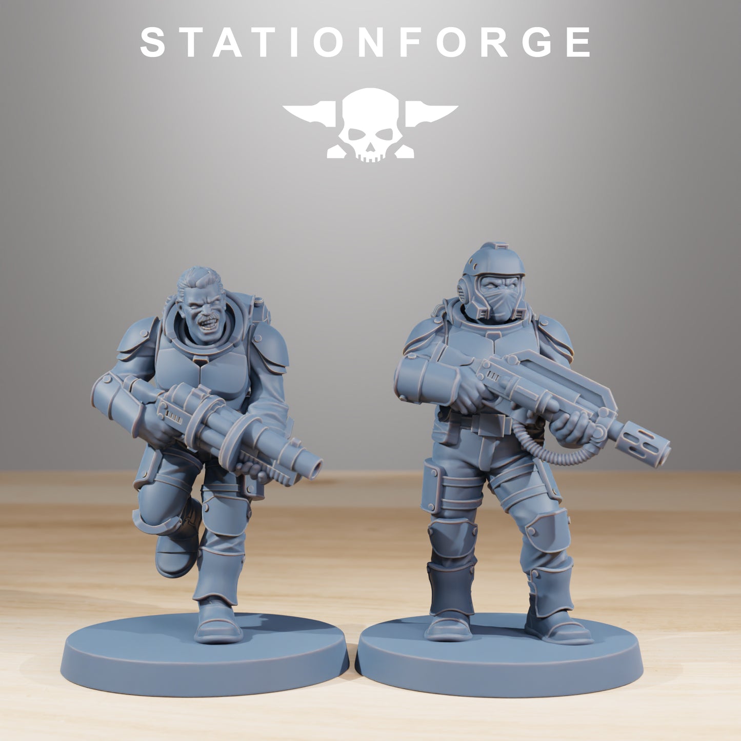 Foto del producto Tabletop 28mm The Printing Goes Ever On (TPGEO) 0: Kit de Constructor de Infantería Vaskar