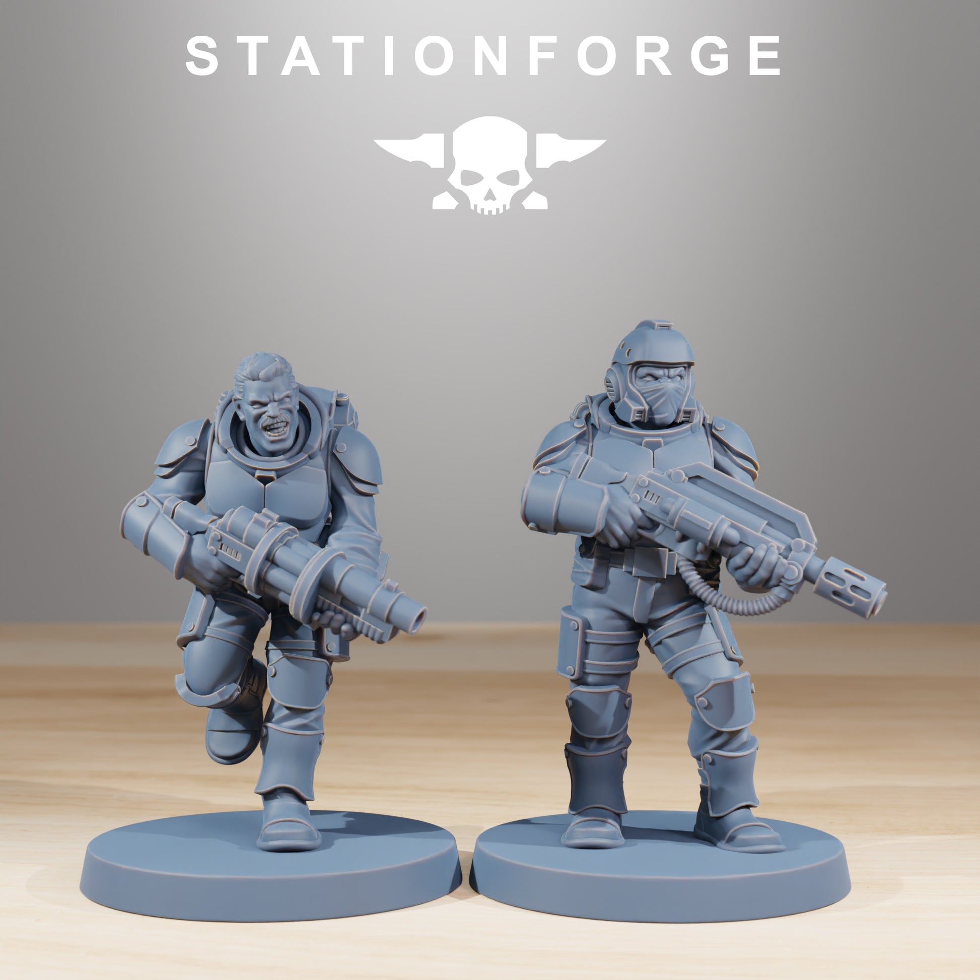 Foto del producto Tabletop 28mm The Printing Goes Ever On (TPGEO) 0: Kit de Constructor de Infantería Vaskar