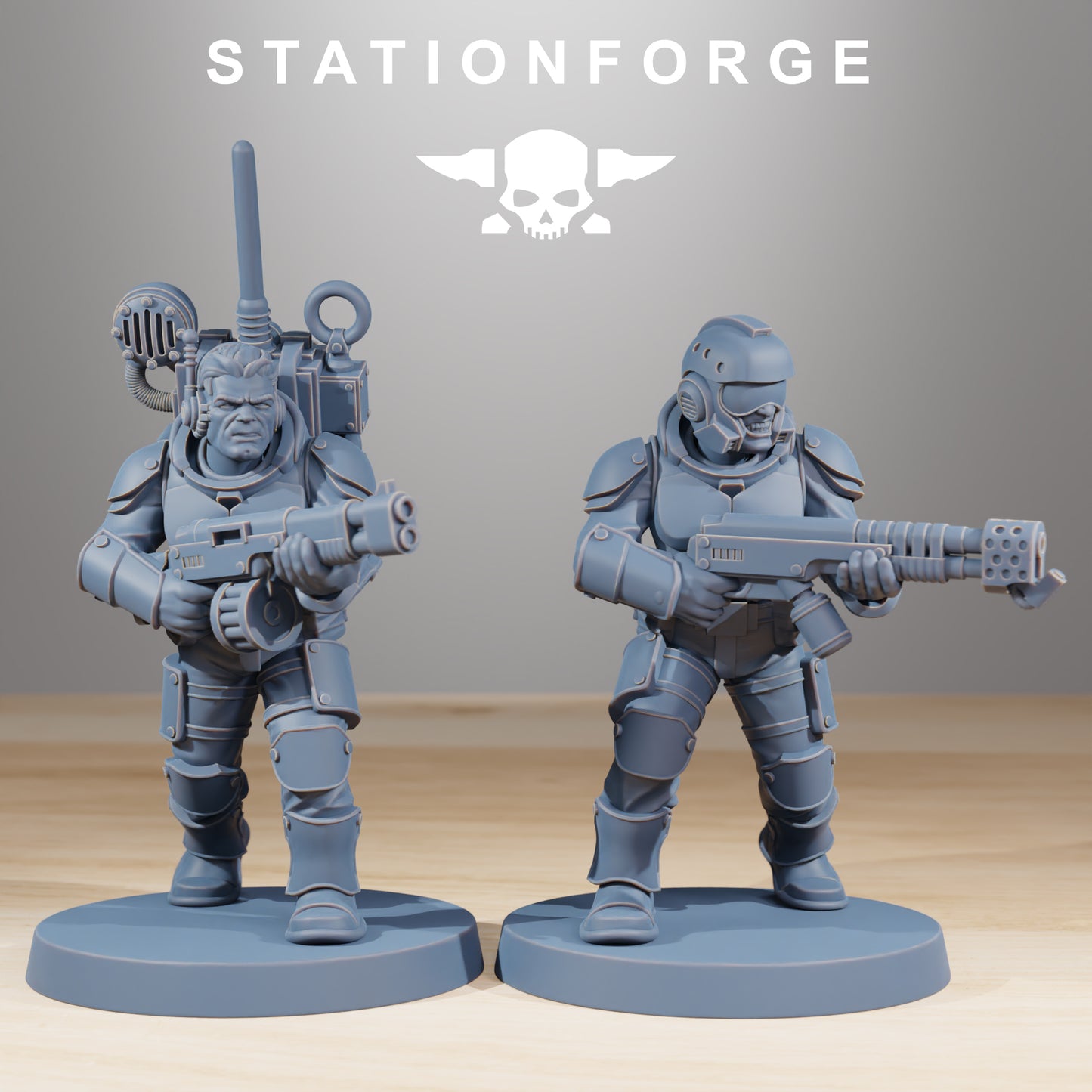 Foto del producto Tabletop 28mm The Printing Goes Ever On (TPGEO) 0: Kit de Constructor de Infantería Vaskar