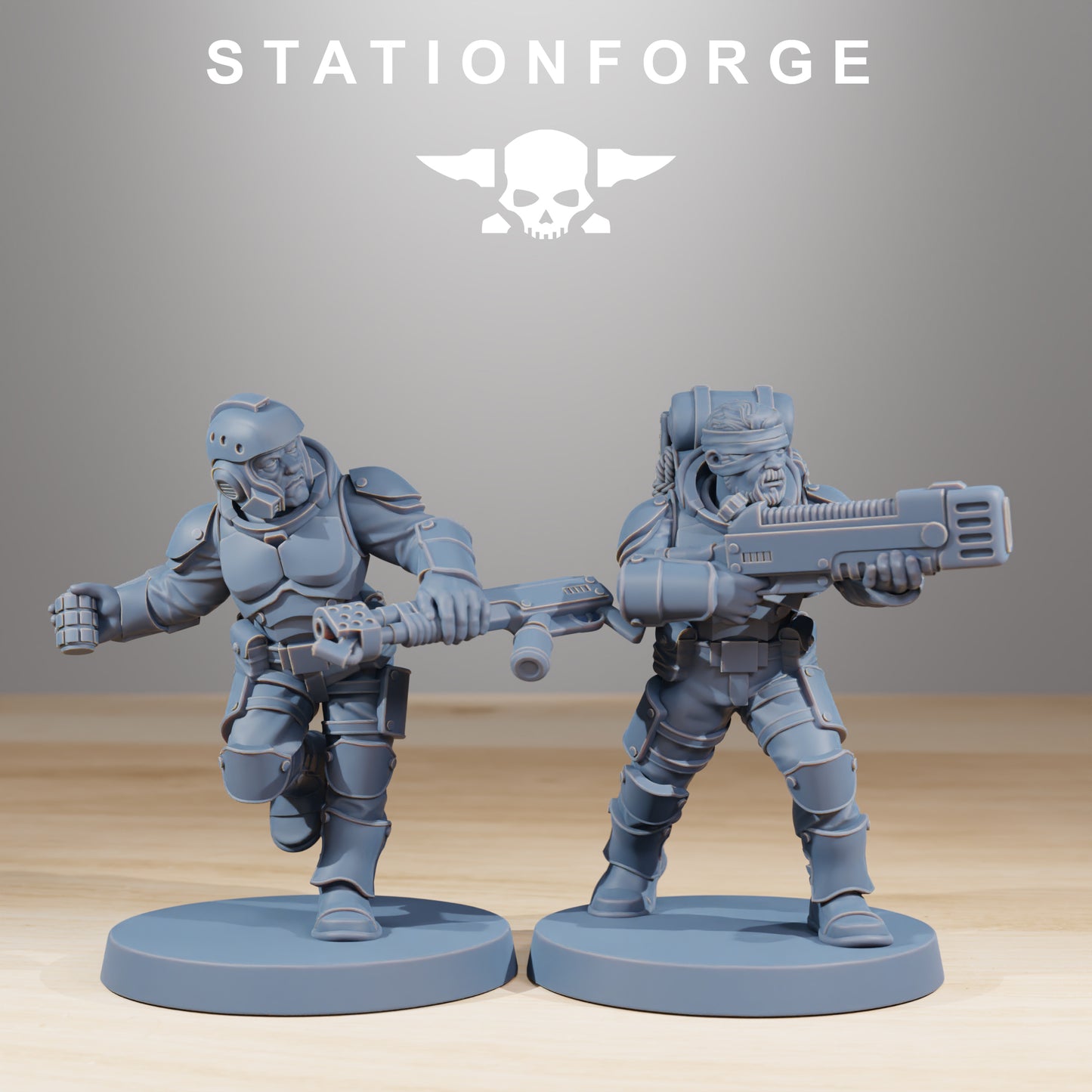 Foto del producto Tabletop 28mm The Printing Goes Ever On (TPGEO) 0: Kit de Constructor de Infantería Vaskar