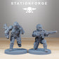 Foto del producto Tabletop 28mm The Printing Goes Ever On (TPGEO) 0: Kit de Constructor de Infantería Vaskar