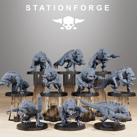 Produktfoto Tabletop 28mm The Printing Goes Ever On (TPGEO)  0: Xenarid Infantry