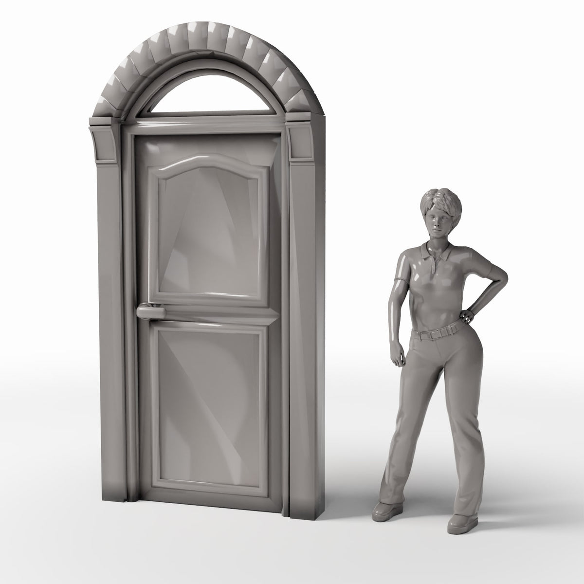 Foto de producto de diorama y modelismo 1: Arquitectura para dioramas: Puerta de entrada neoclásica (Ref. 854D)